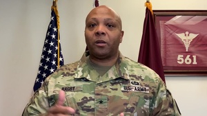 Brigadier General Shan K. Bagby Addresses the US Army Dental Corps