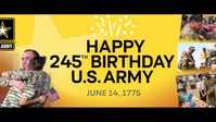 U.S. Army 245th Birthday Anniversary
