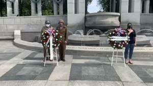 Wreath-Laying Ceremony in Remembrance of D-Day