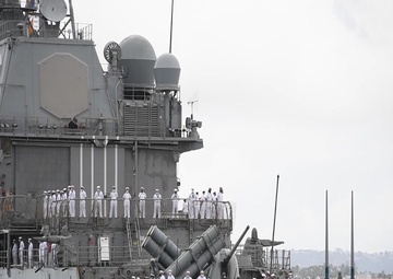 USS Princeton Departs for Deployment
