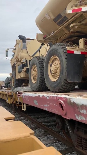 Rail operations prior to deployment