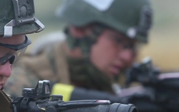 ITB Marines conduct M27 IAR range