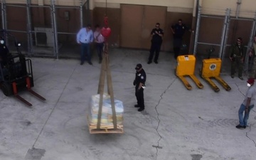 Coast Guard Cutter James offloads approximately 30,000 pounds of cocaine, marijuana at Port Everglades