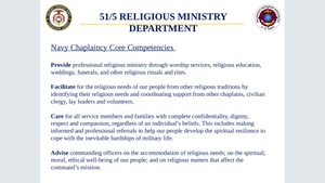 51/5 Religious Ministry Department