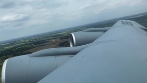 100th ARW takes off in KC-135 Stratotanker