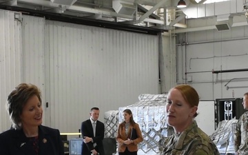 Secretary of the Air Force Barbara Barrett Visits 442d FW