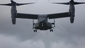 U.S. Marines with 1st Battalion, 6th Marine Regiment conduct an air assault during Fuji Viper 20.4