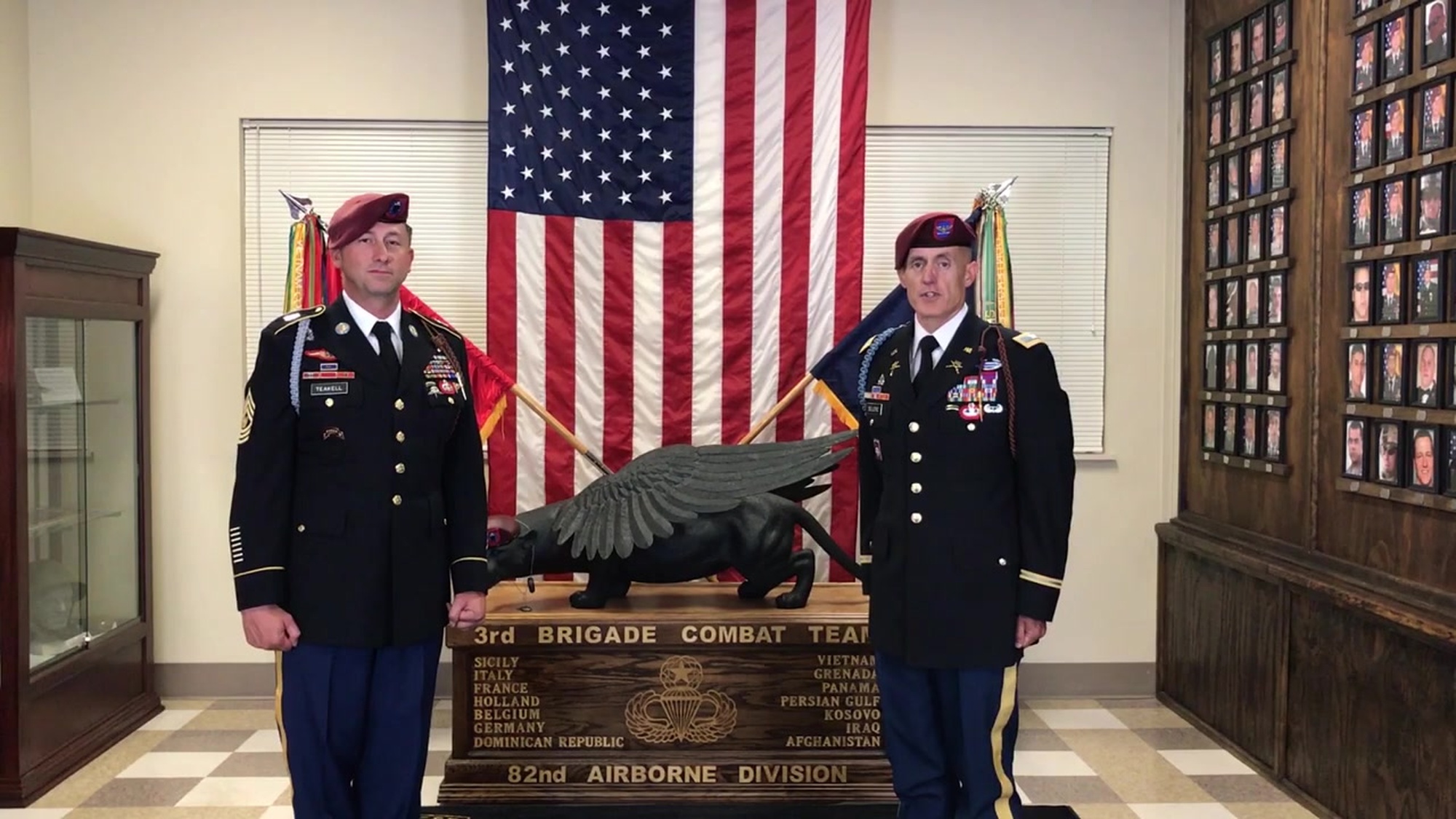 Paratroopers from the 3rd Brigade Combat Team, 82nd Airborne Division honor and remember their fallen, especially the five Paratroopers killed in the unit&#39;s most recent combat deployment to Afghanistan.