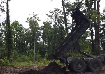 Engineers Up: 8th Engineer Support Battalion Aids Renovation Efforts at Camp Devil Dog