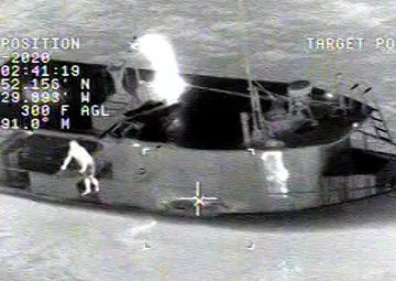 Coast Guard medevacs man 131 miles west of Venice