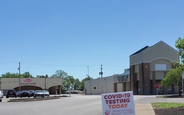 Ohio National Guard works with community health partners to offer COVID-19 testing (b-roll clip)
