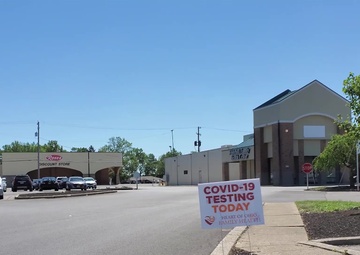 Ohio National Guard works with community health partners to offer COVID-19 testing (b-roll clip)