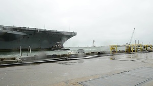 Harry S. Truman Returns to Norfolk, Va.
