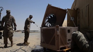HVAC Airmen keeps it cool at AJAB