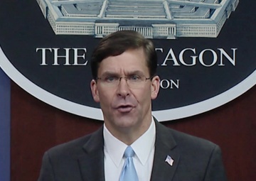 Secretary of Defense congratulates the West Point graduates Class of 2020