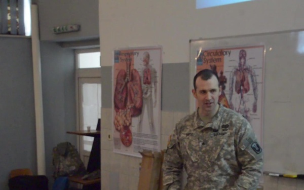 Maryland National Guard Provides Annual Training to Demining Medics in Bosnia