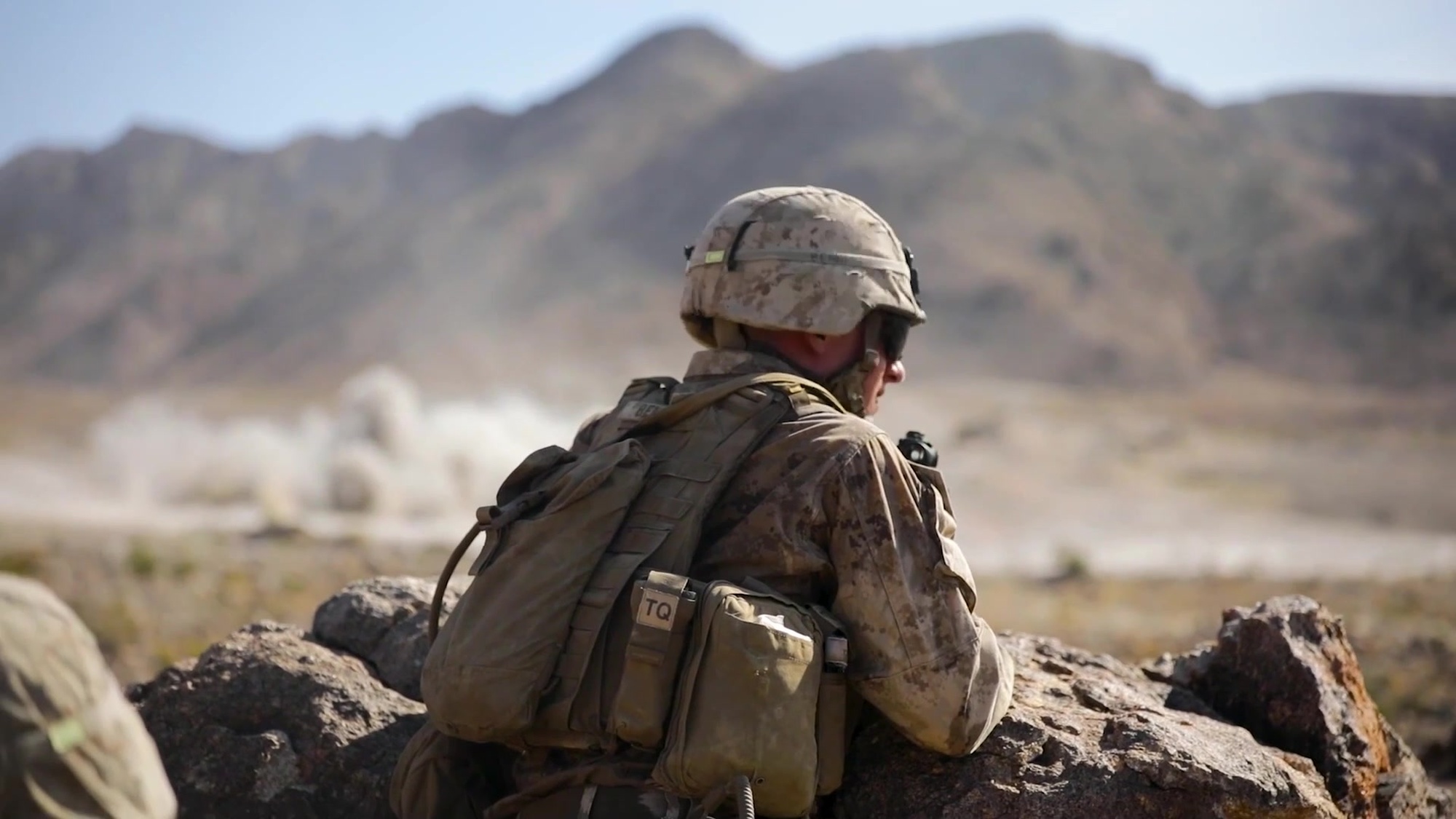 LtGen David Bellon and the 20th Sergeant Major of the Marine Corps