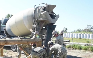 NMCB 1 Builds Obstacle Course aboard Naval Station Rota, Spain