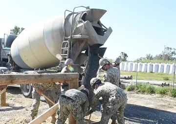NMCB 1 Builds Obstacle Course aboard Naval Station Rota, Spain