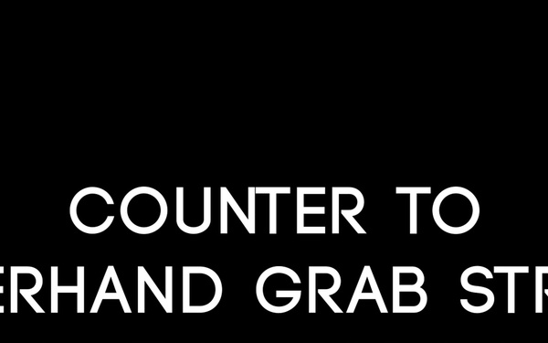 Counter to Overhand Grab Strike with Weapon