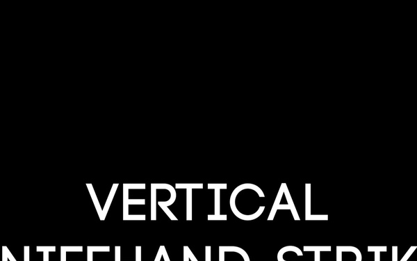 Vertical Knife Hand Strike