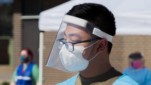 Oklahoma National Guard Soldier Reflecs On How He Has Helped Combat The COVID-19 Outbreak