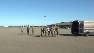 B-Roll: Air Force 1st Lt. Kenneth G. Allen - Dignified Transfer
