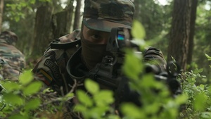 U.S. Special Forces mentor Lithuanian border guards