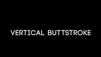 Vertical Buttstroke