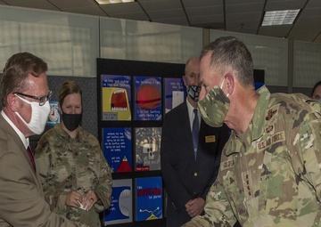 Gen. David Goldfein Visits Edwards Air Force Base