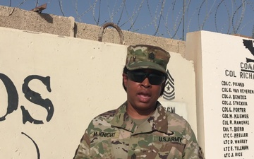 Sgt. Maj. Talya C. McKnight, Father's Day Greeting 2020