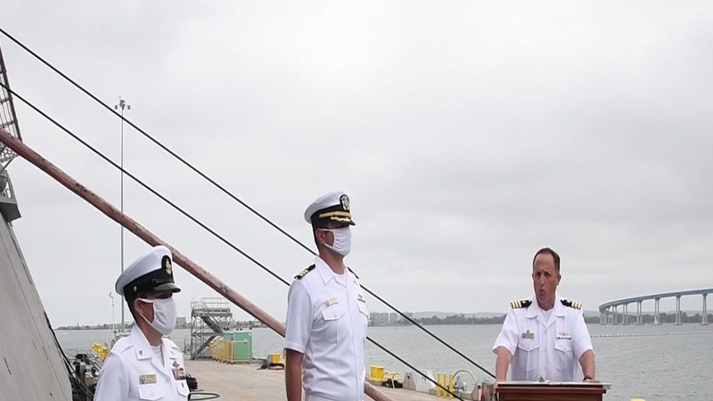 USS KANSAS CITY COMMISSIONING CEREMONY