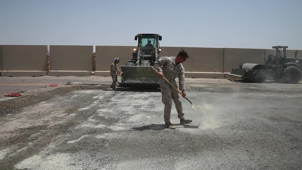 DVIDS Video SPMAGTFCRCC AM2 Matting Maintenance Pad Buid BRoll