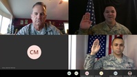 452nd AMW/PA Virtual Reenlistment