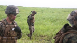 U.S. Marines with 1st Battalion, 6th Marine Regiment conduct high exlosives range during Fuji Viper 20.4