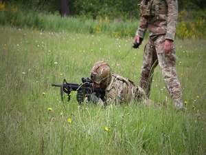 5th SFAB Conduct Buddy Team Live Fire Training
