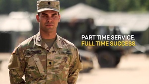 Army Reserve Life:  Police Officer & 68W Combat Medic Specialist ( :08 sec)