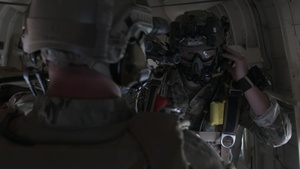 U.S. Army and Latvian Special Forces conduct HALO jump
