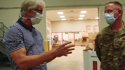 Behind the scenes: Guardsmen tour local food bank