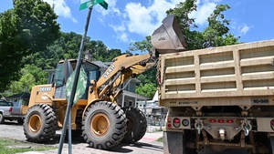 W.Va. Guard Conducts Debris Removal Operations