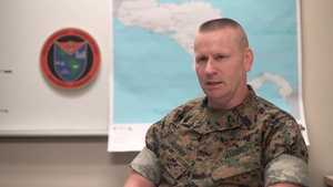 U.S. Marine task force holds opening ceremony for crisis response deployment (Interview – Murphy)