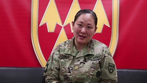 Maj. Qiong Garner Talks Logistics Opportunities