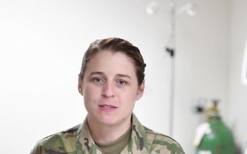 Senior Airman Elizabeth Leonard sends Independence Day greeting to East End, Arkansas