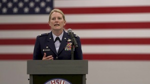 1st SOW Commander Delivers Remarks at FieldWerx Ribbon Cutting