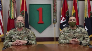 Danger 6 and Danger 7 COVID-19 update message