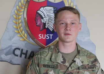 Pfc. Bedell July 4th shout out