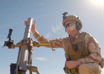 Coalition M224 60mm Mortar Live Fire