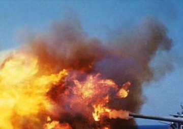 Battleship Wisconsin Silver Segment for Navy Week Madison 2020