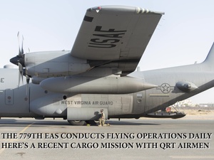 779th EAS partners with QRT to move cargo