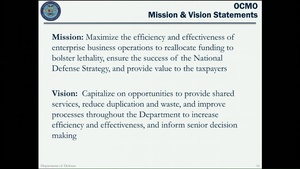 Chief Management Office - HON Lisa W. Hershman Virtual Town Hall